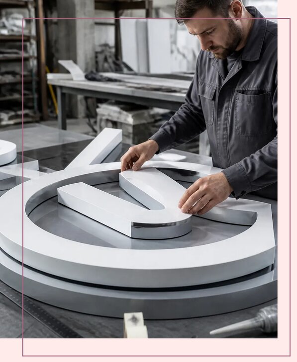 Объемный логотип в Дюртюли по цене от 9904 р. | Аванза-Дюр