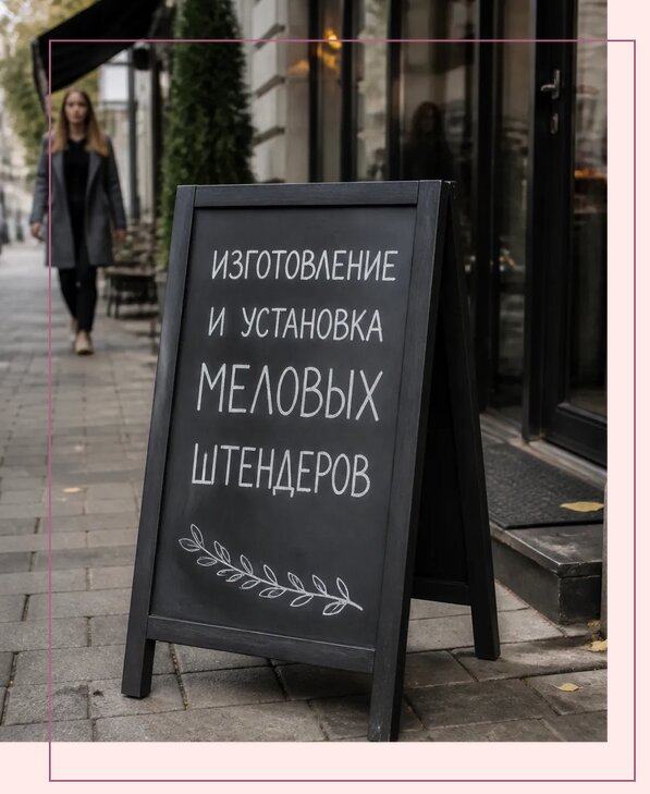 Меловые штендеры в Дюртюли по цене от 6776 р. | Аванза-Дюр